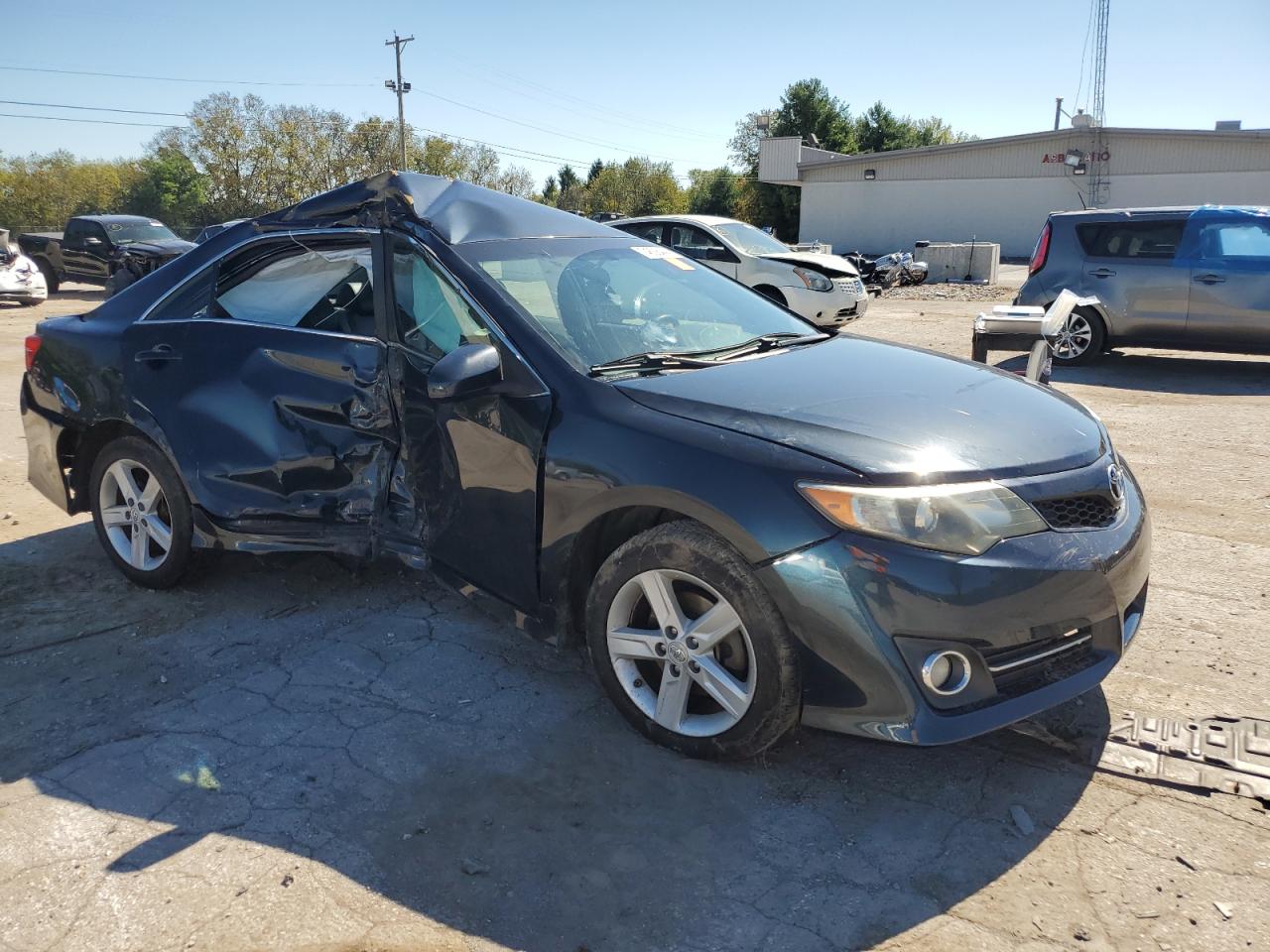 2012 Toyota Camry VIN 4T1BF1FK7CU154249 Copart auction photo, all over / frame damage damage thumbnail 4