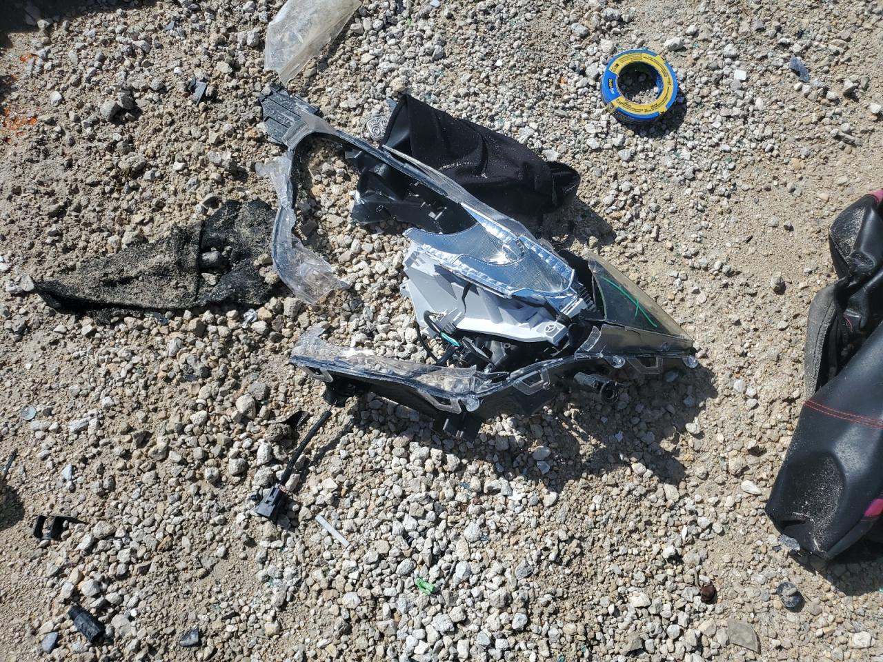 2020 Toyota RAV 4 VIN 2T3H1RFV7LC074962 Copart auction photo, front end damage thumbnail 13