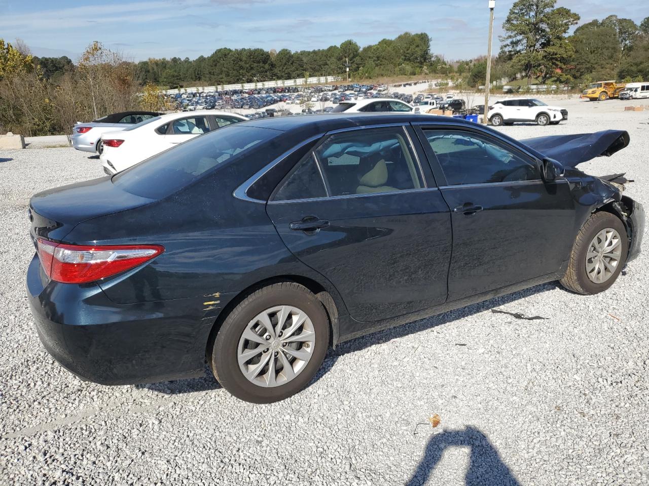 2016 Toyota Camry VIN 4T1BF1FK2GU610244 Copart auction photo, front end damage thumbnail 3