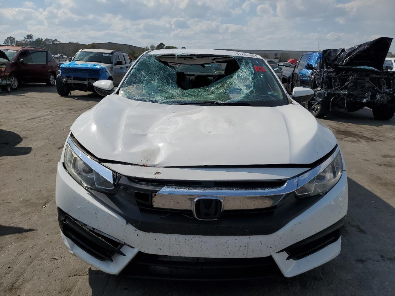 2018 Honda Civic VIN 2HGFC4B56JH301212 Copart auction photo, all over damage thumbnail 5