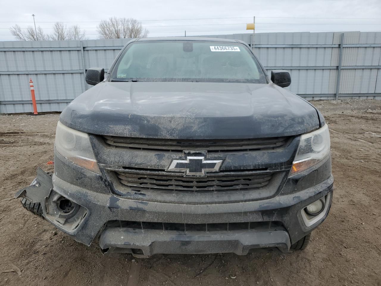 2016 Chevrolet Colorado VIN 1GCGTDE38G1295241 Copart auction photo, front end / undercarriage damage thumbnail 5