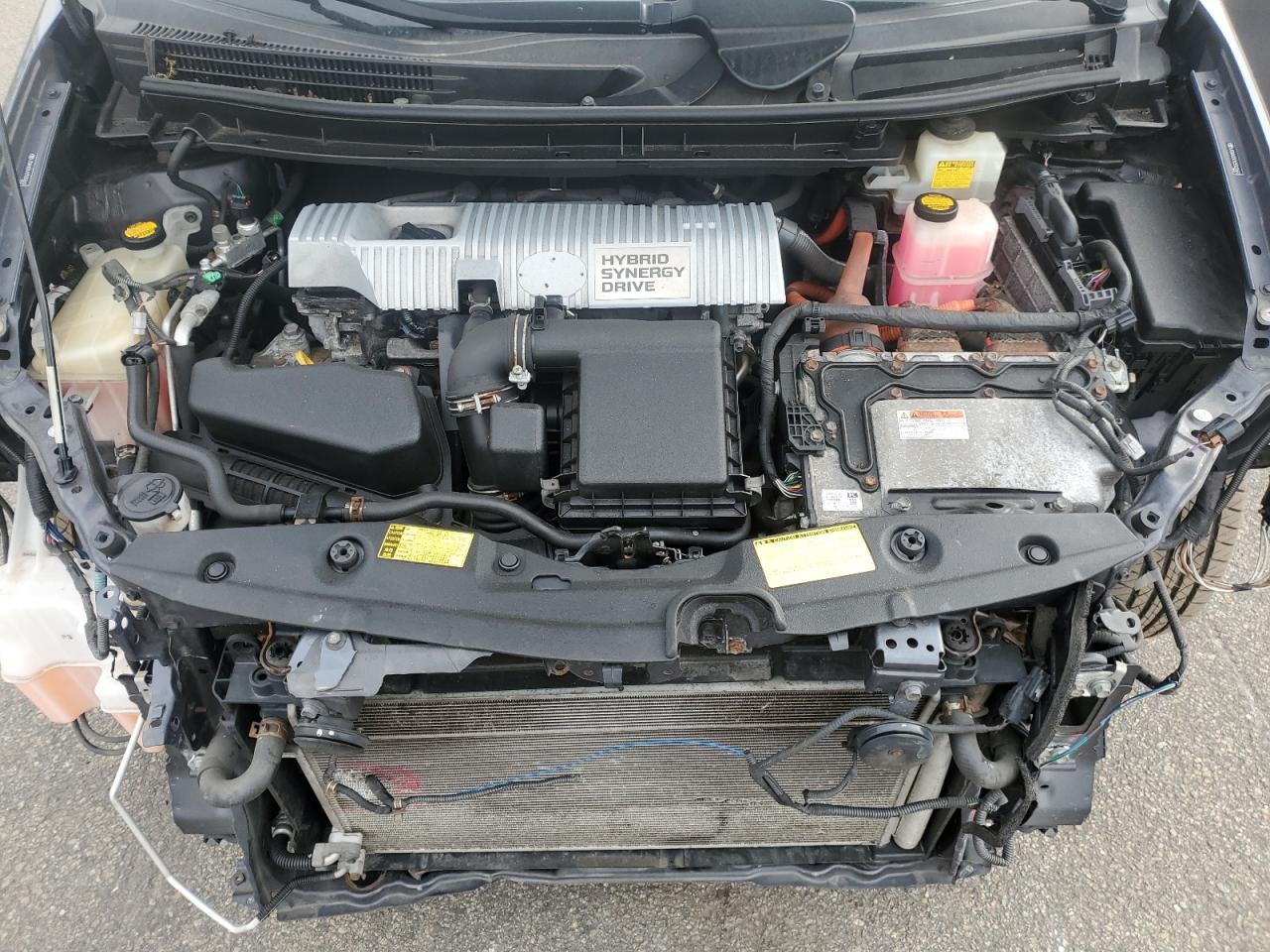 2012 Toyota Prius VIN JTDKN3DU1C5502662 Copart auction photo, front end / minor dent/scratches damage thumbnail 11