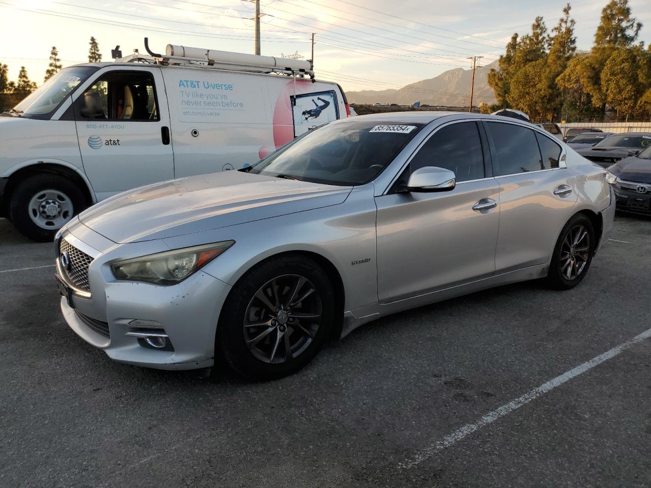 2014 Infiniti Q50 VIN JN1AV7AP3EM691179