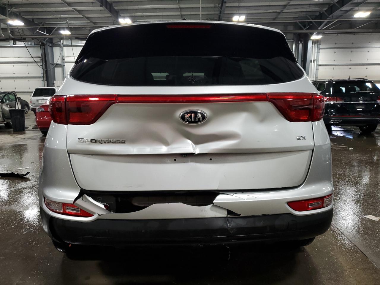2017 KIA Sportage VIN KNDPNCAC9H7173710 Copart auction photo, rear end damage thumbnail 6