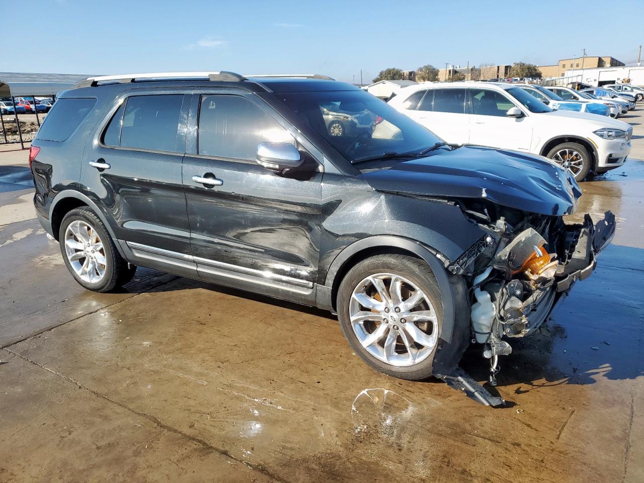 2015 Ford Explorer VIN 1FM5K7D80FGC61939 Copart auction photo, front end damage thumbnail 4