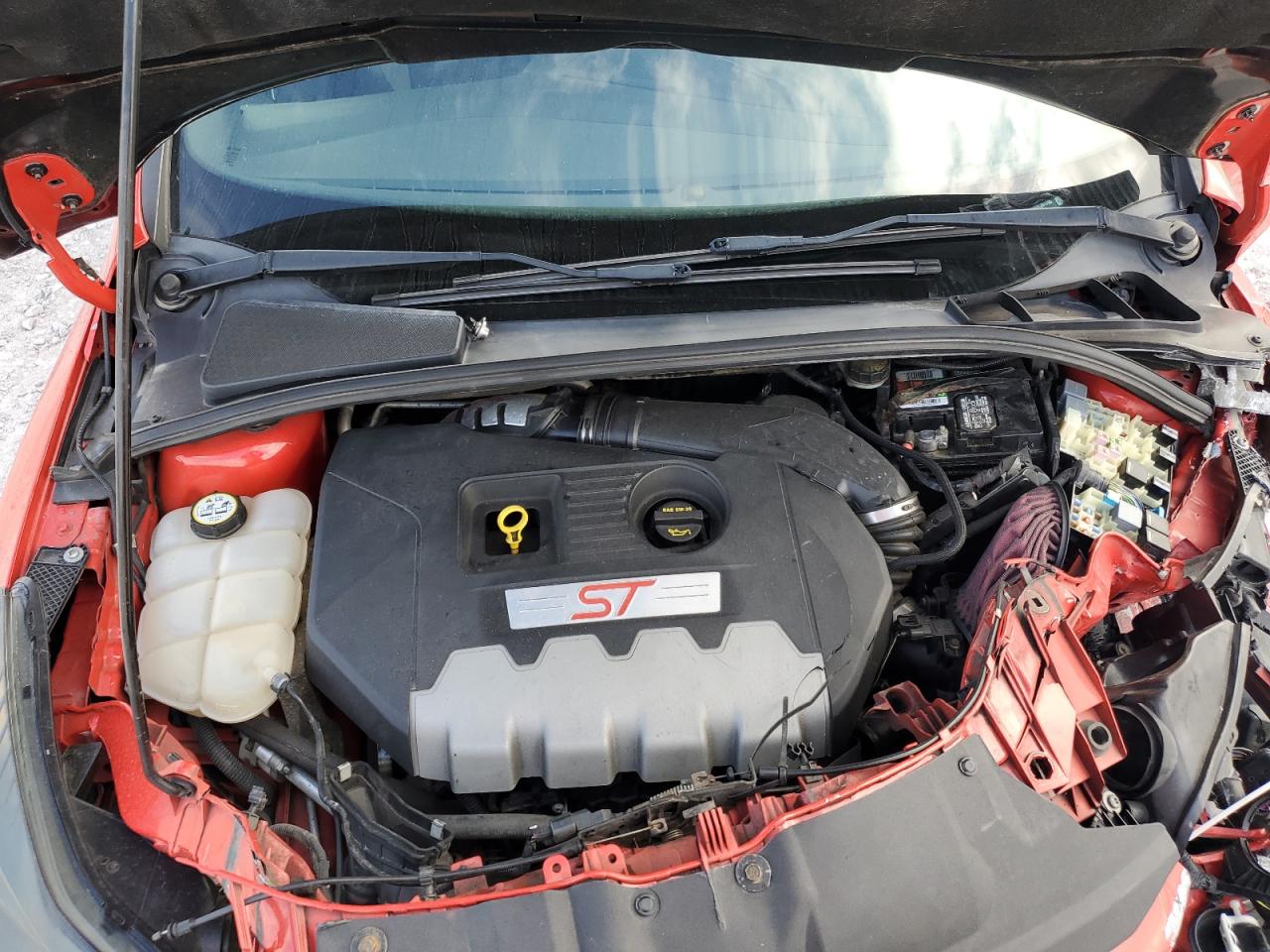 2013 Ford Focus VIN 1FADP3L94DL261795 Copart auction photo, front end damage thumbnail 11