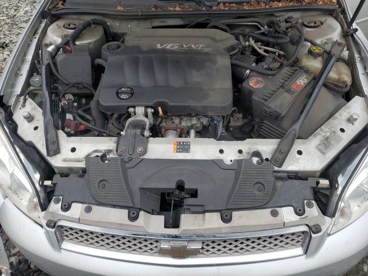 2014 Chevrolet Impala VIN 2G1WB5E38E1177128 Copart auction photo, front end / side damage thumbnail 13