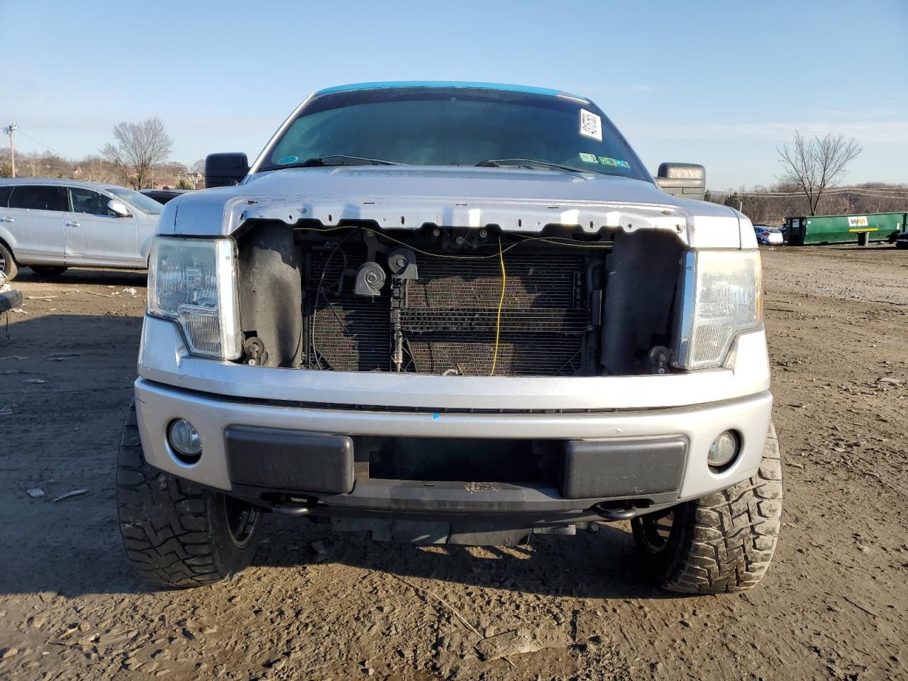 2010 Ford F-150 VIN 1FTEX1E80AFB25021 Copart auction photo, front end damage thumbnail 5
