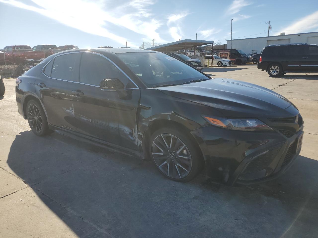 2023 Toyota Camry VIN 4T1G11AK9PU783870 Copart auction photo, all over damage thumbnail 4