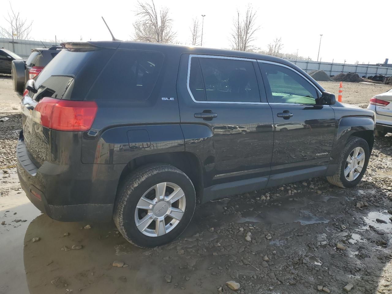 2013 GMC Terrain VIN 2GKALMEK0D6314553 Copart auction photo, side damage thumbnail 3