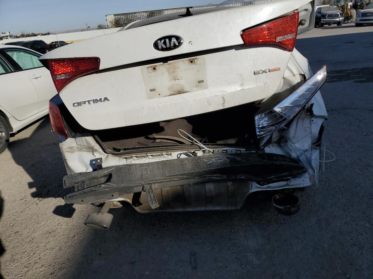 2013 KIA Optima VIN 5XXGN4A70DG110019 Copart auction photo, all over / mechanical damage thumbnail 6