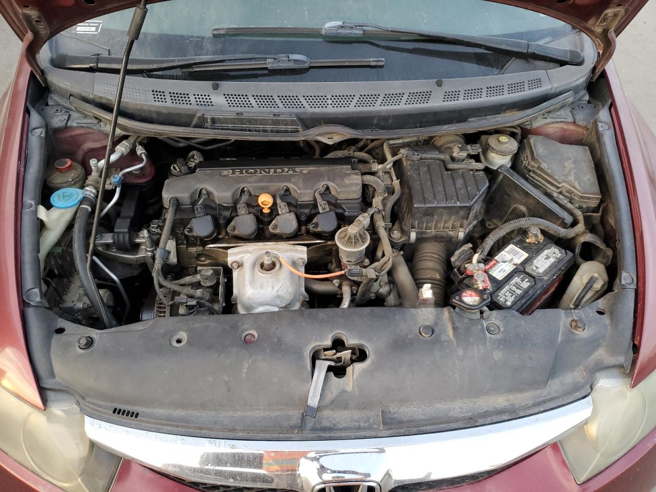 2010 Honda Civic VIN 19XFA1F87AE085650 Copart auction photo, rear end damage thumbnail 11