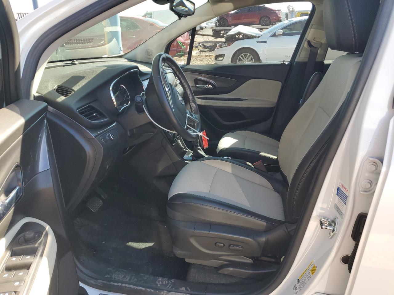 2018 Buick Encore VIN KL4CJASB8JB713260 Copart auction photo, side / front end damage thumbnail 7