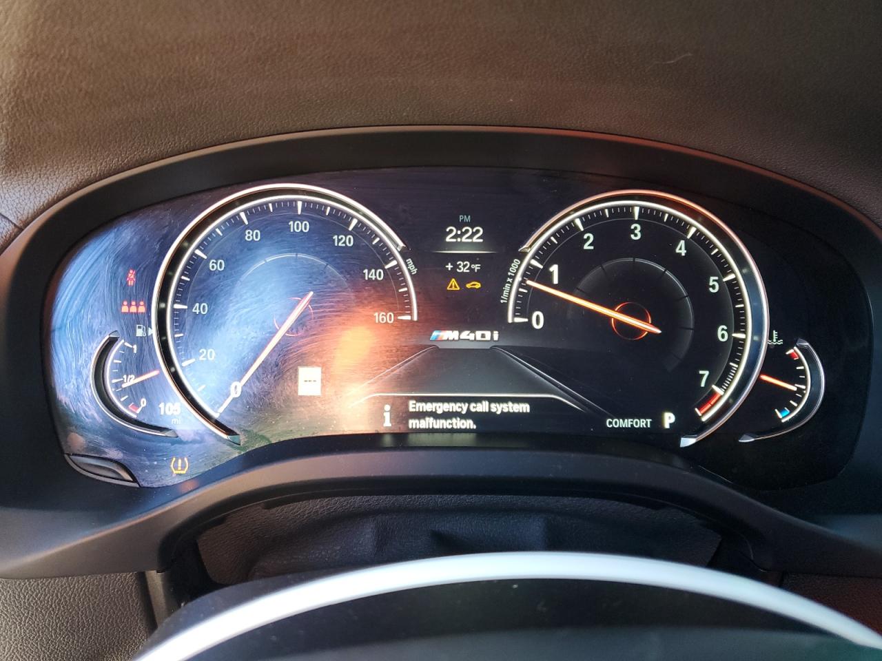 2019 BMW X3 VIN 5UXTS3C52K0Z08094 Copart auction photo, front end / undercarriage damage thumbnail 9