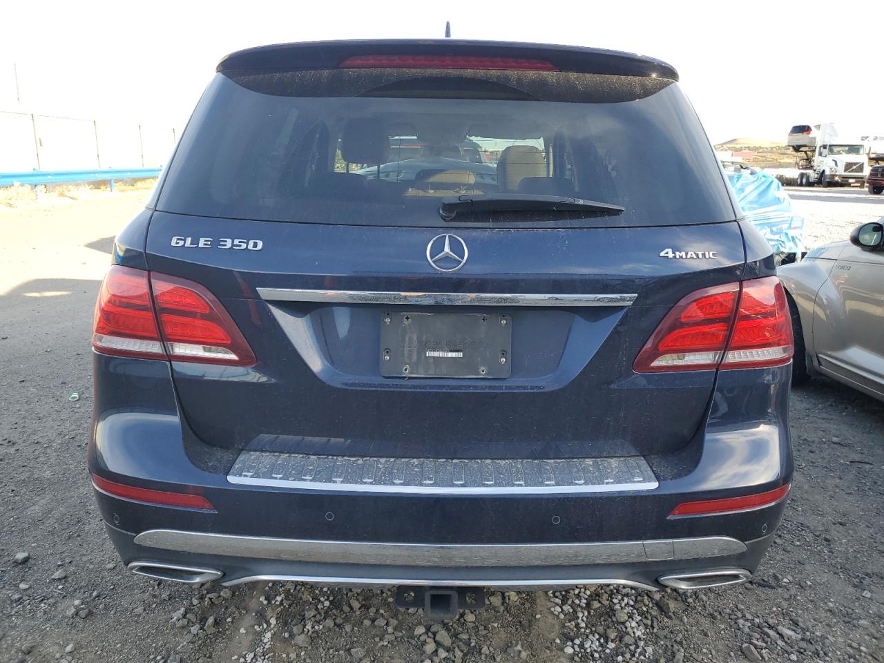 2018 Mercedes-Benz GLE VIN 4JGDA5HB5JB202853 Copart auction photo, front end damage thumbnail 6