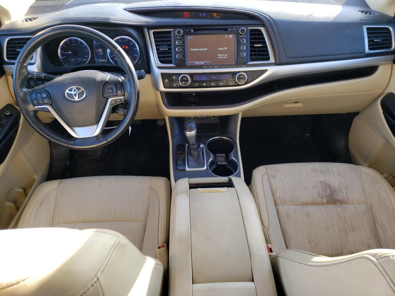 2018 Toyota Highlander VIN 5TDZZRFH2JS279643 Copart auction photo, front end / mechanical damage thumbnail 8