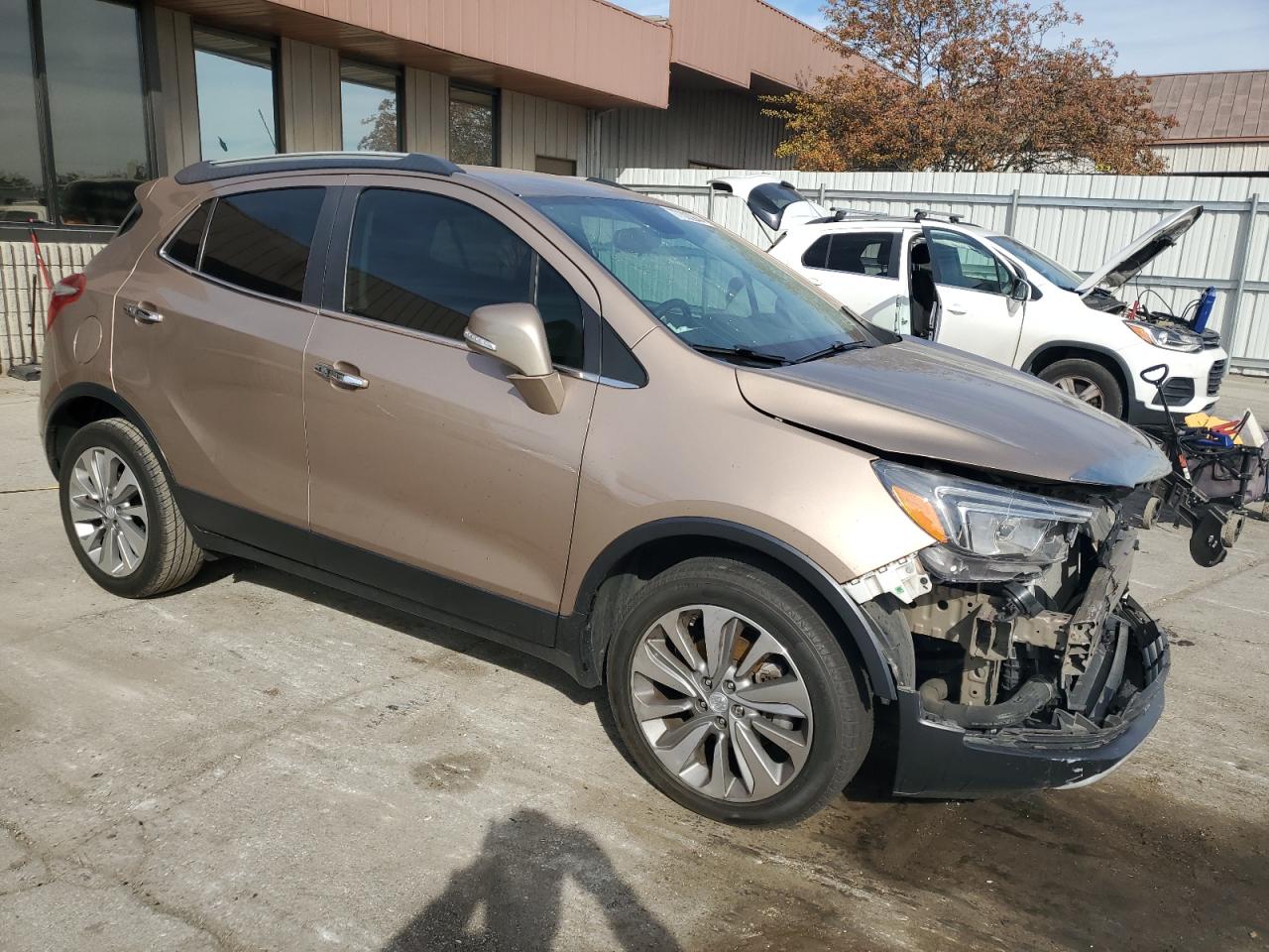 2019 Buick Encore VIN KL4CJASB6KB788752 Copart auction photo, front end damage thumbnail 4