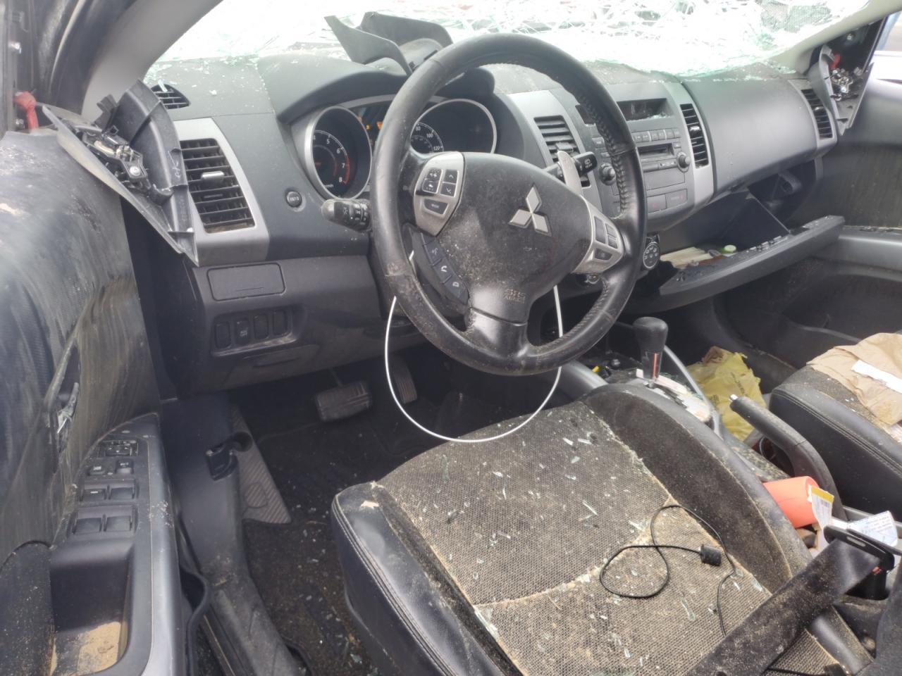 2010 Mitsubishi Outlander VIN JA4AS3AW1AZ014063 Copart auction photo, all over damage thumbnail 8