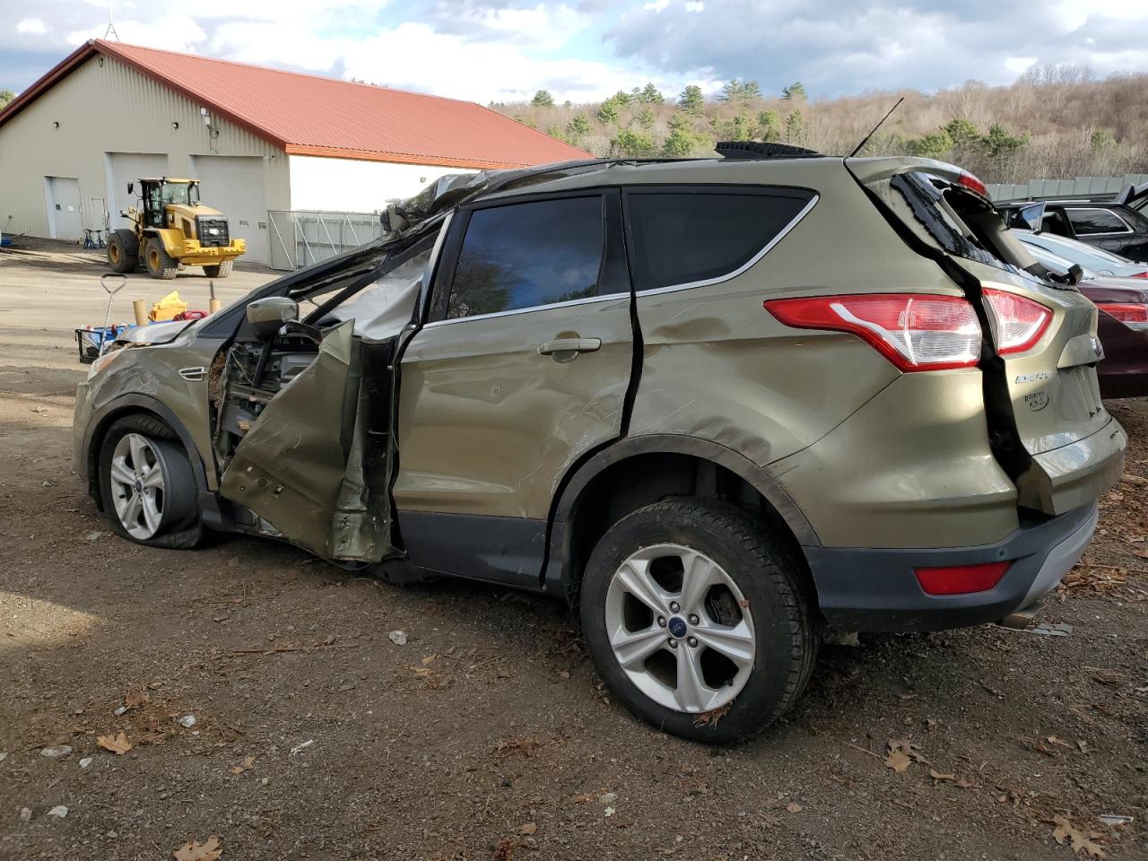 2014 Ford Escape VIN 1FMCU9G97EUB52279 Copart auction photo, biohazard/chemical / rollover damage thumbnail 2