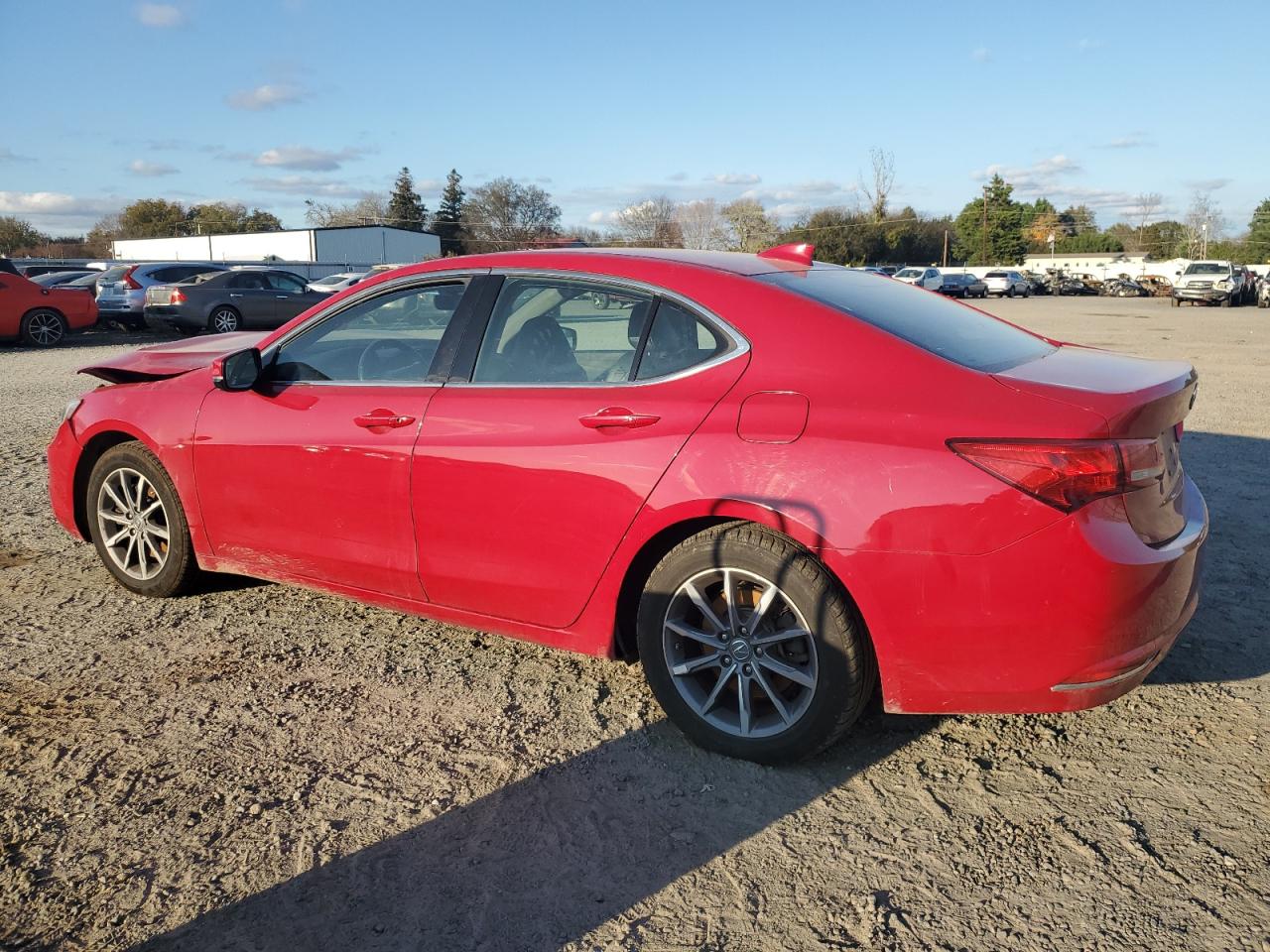 2018 Acura TLX VIN 19UUB1F57JA008761 Copart auction photo, front end damage thumbnail 2