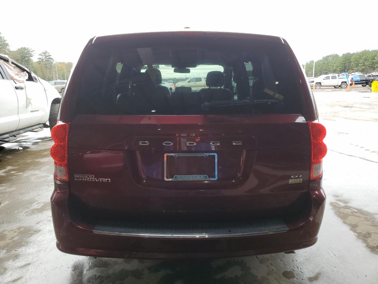 2019 Dodge Caravan VIN 2C4RDGEG6KR764065 Copart auction photo, all over damage thumbnail 6