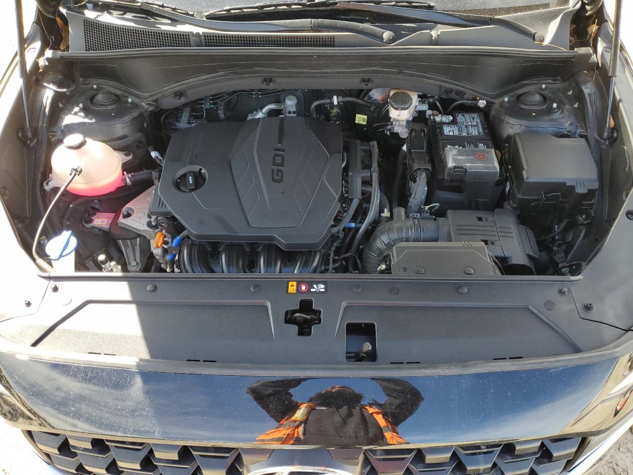 2023 Hyundai Santa Fe VIN 5NMS2DAJ0PH651544 Copart auction photo, biohazard/chemical / all over damage thumbnail 12