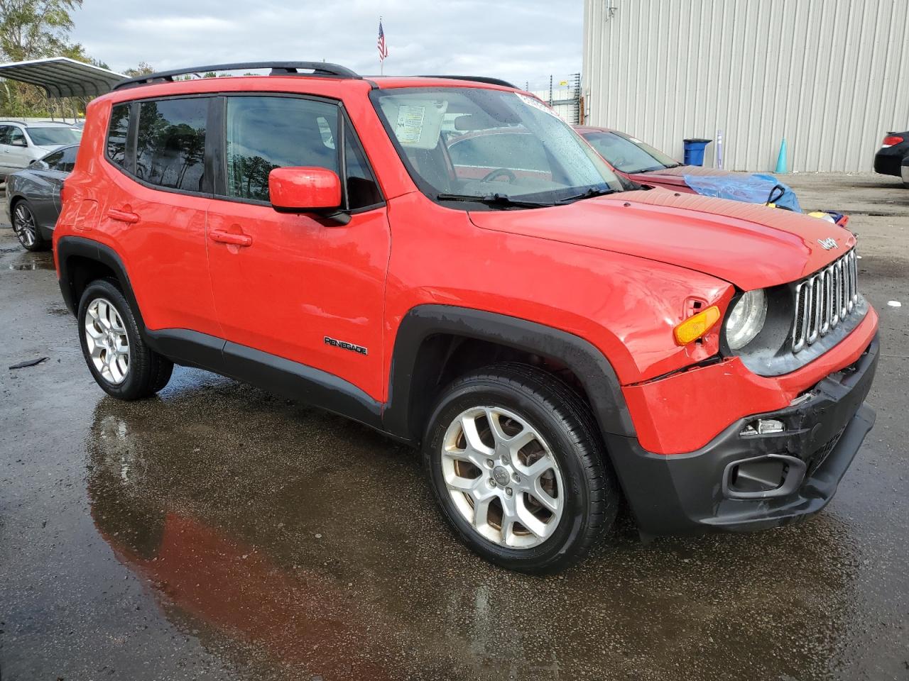 2016 Jeep Renegade VIN ZACCJBBT1GPD20719 Copart auction photo, front end damage thumbnail 4