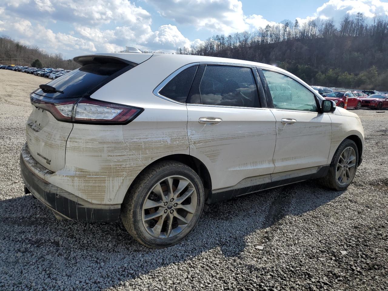 2017 Ford Edge VIN 2FMPK4K81HBC42823 Copart auction photo, water/flood damage thumbnail 3