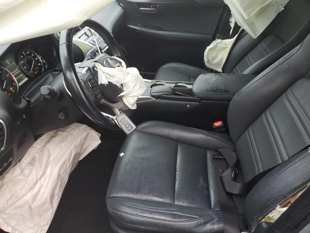 2016 Lexus NX VIN JTJBARBZXG2054147 Copart auction photo, front end / undercarriage damage thumbnail 7