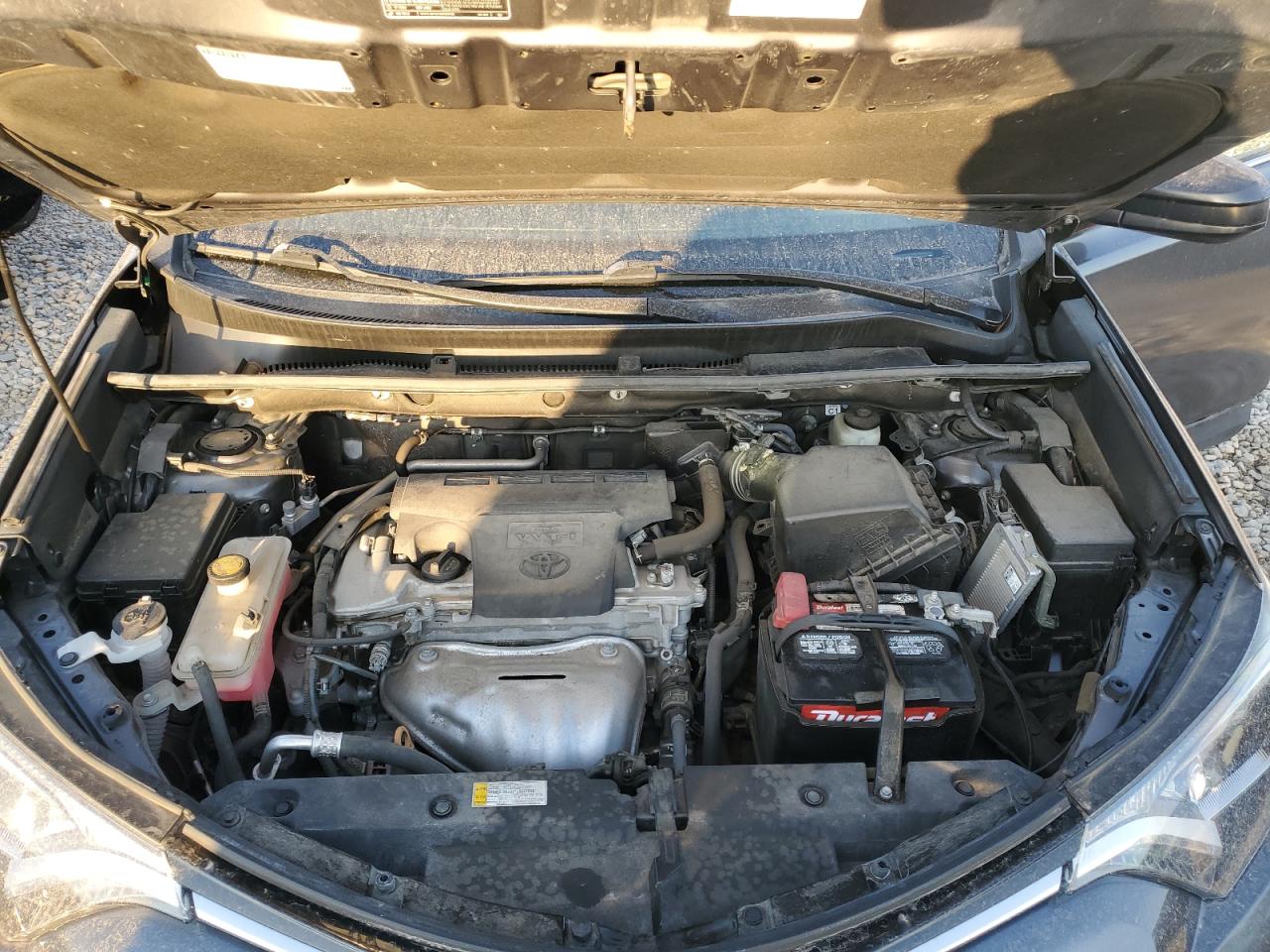 2018 Toyota RAV 4 VIN 2T3ZFREV8JW453519 Copart auction photo, rear end damage thumbnail 12