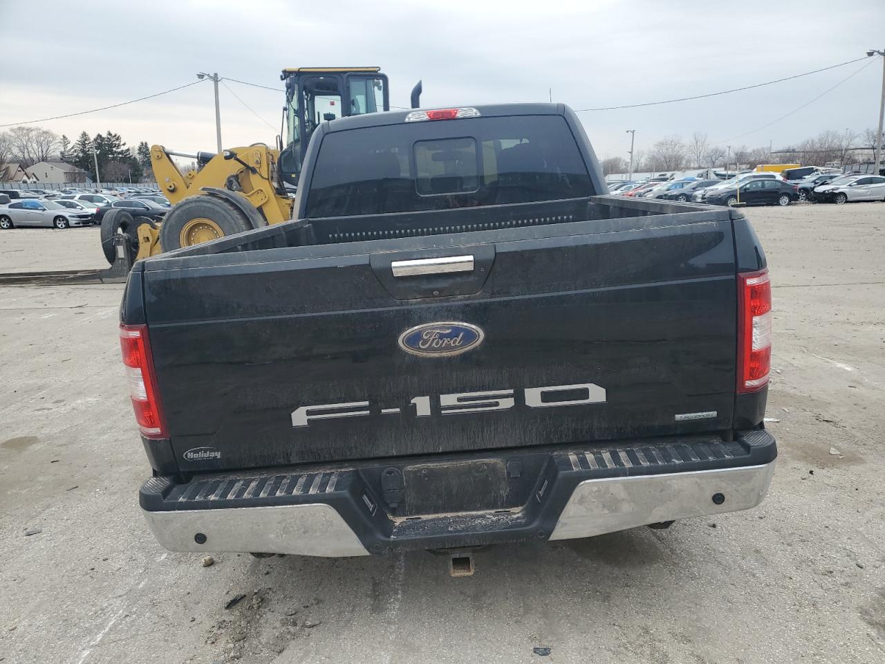 2018 Ford F-150 VIN 1FTEX1EP9JFA58541 Copart auction photo, rear end / side damage thumbnail 6