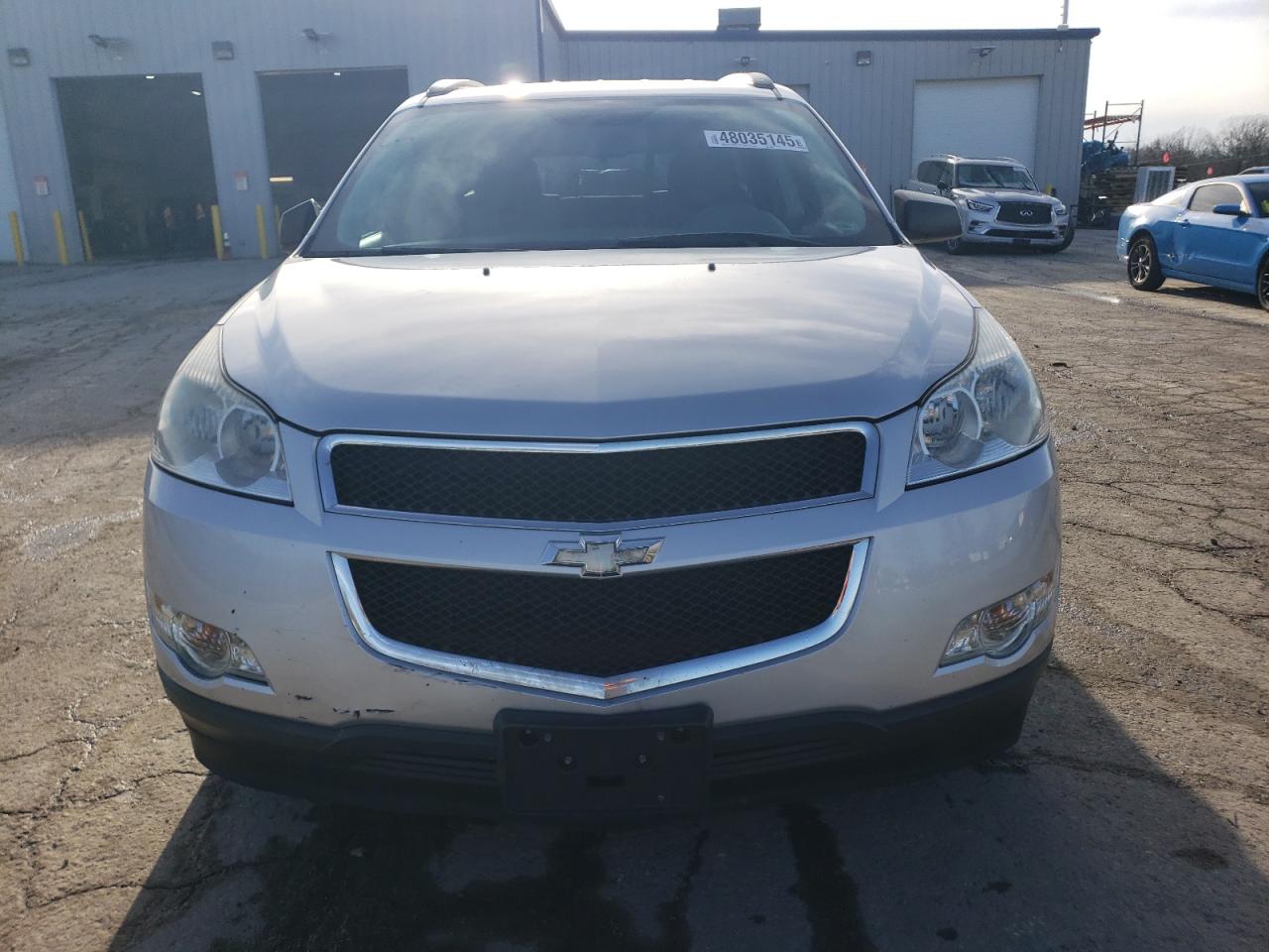 2012 Chevrolet Traverse VIN 1GNKRFED6CJ409669 Copart auction photo, rear end damage thumbnail 5
