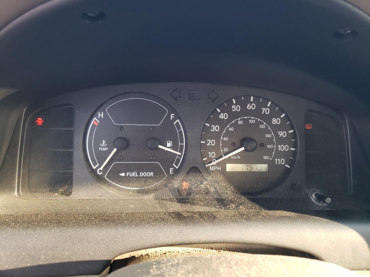 2000 Toyota Corolla VIN 2T1BR12E6YC368178 Copart auction photo, all over damage thumbnail 9