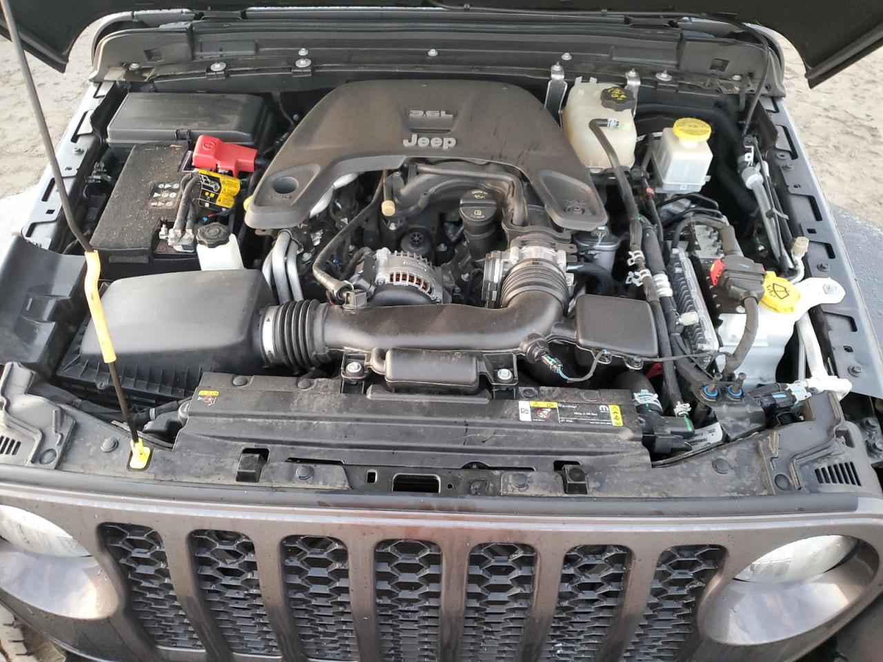 2021 Jeep Gladiator VIN 1C6JJTAG5ML546657 Copart auction photo, water/flood damage thumbnail 11