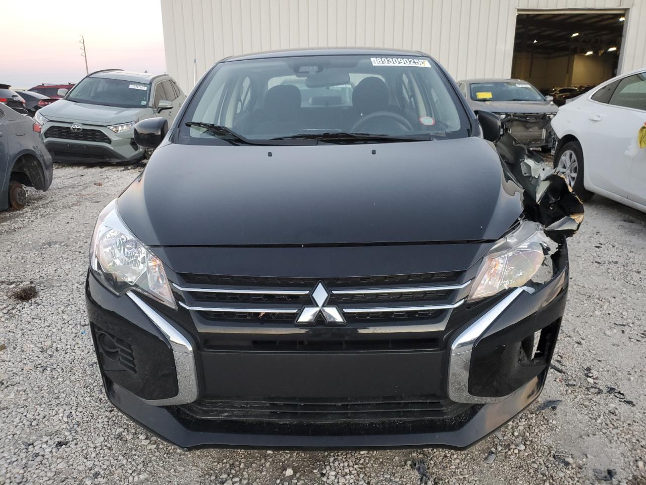 2024 Mitsubishi Mirage VIN ML32FUFJXRHF07443 Copart auction photo, front end / side damage thumbnail 5
