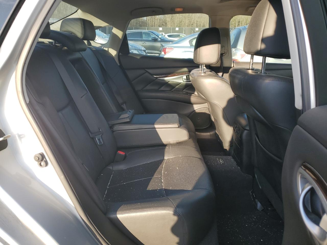 2014 Infiniti Q70 VIN JN1BY1AR9EM320571 Copart auction photo, top/roof / front end damage thumbnail 10