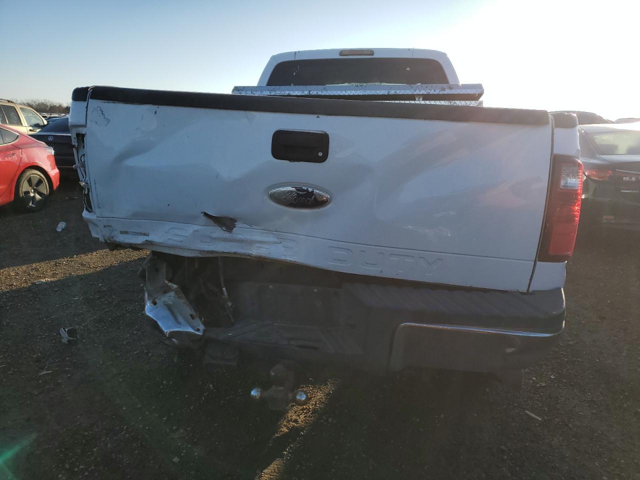 2011 Ford F250 VIN 1FT7X2BT1BED12654 Copart auction photo, rear end / front end damage thumbnail 6