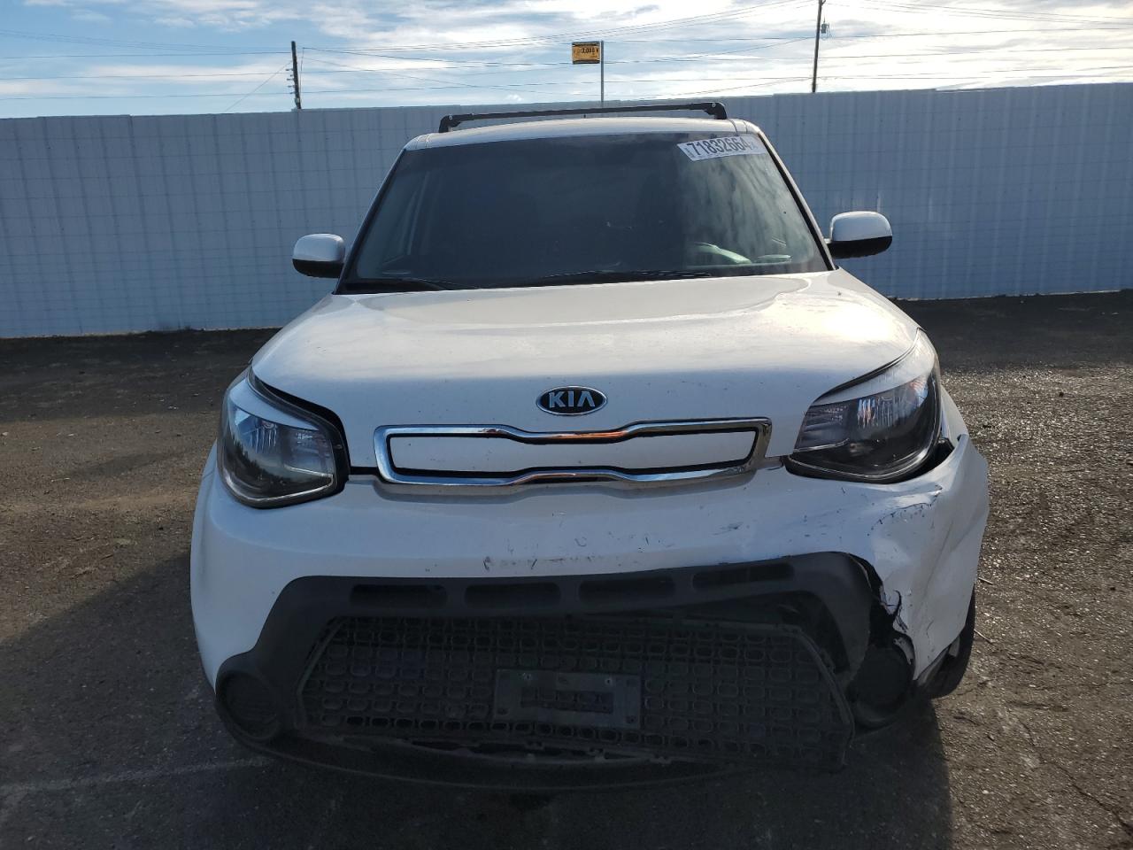 2016 KIA Soul VIN KNDJN2A23G7340276 Copart auction photo, front end / rear end damage thumbnail 5