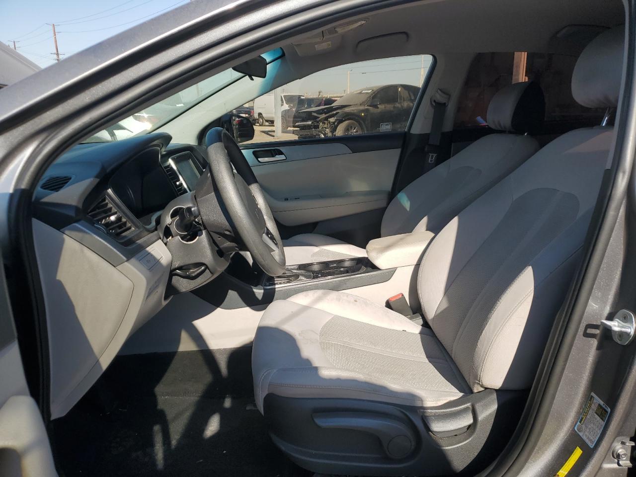 2018 Hyundai Sonata VIN 5NPE24AF9JH618772 Copart auction photo, stripped damage thumbnail 7