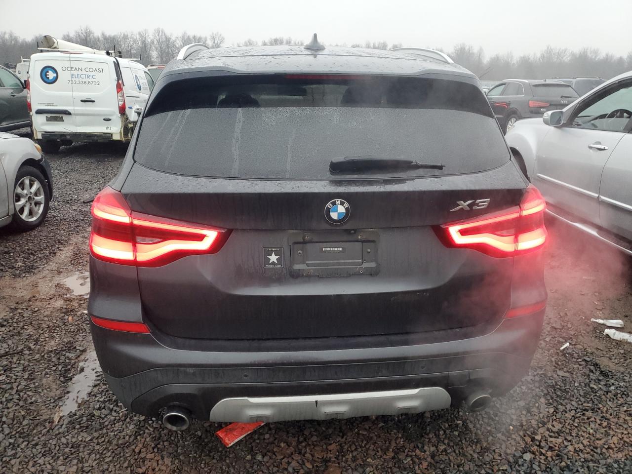 2018 BMW X3 VIN 5UXTR9C51JLD65223 Copart auction photo, undercarriage / front end damage thumbnail 6