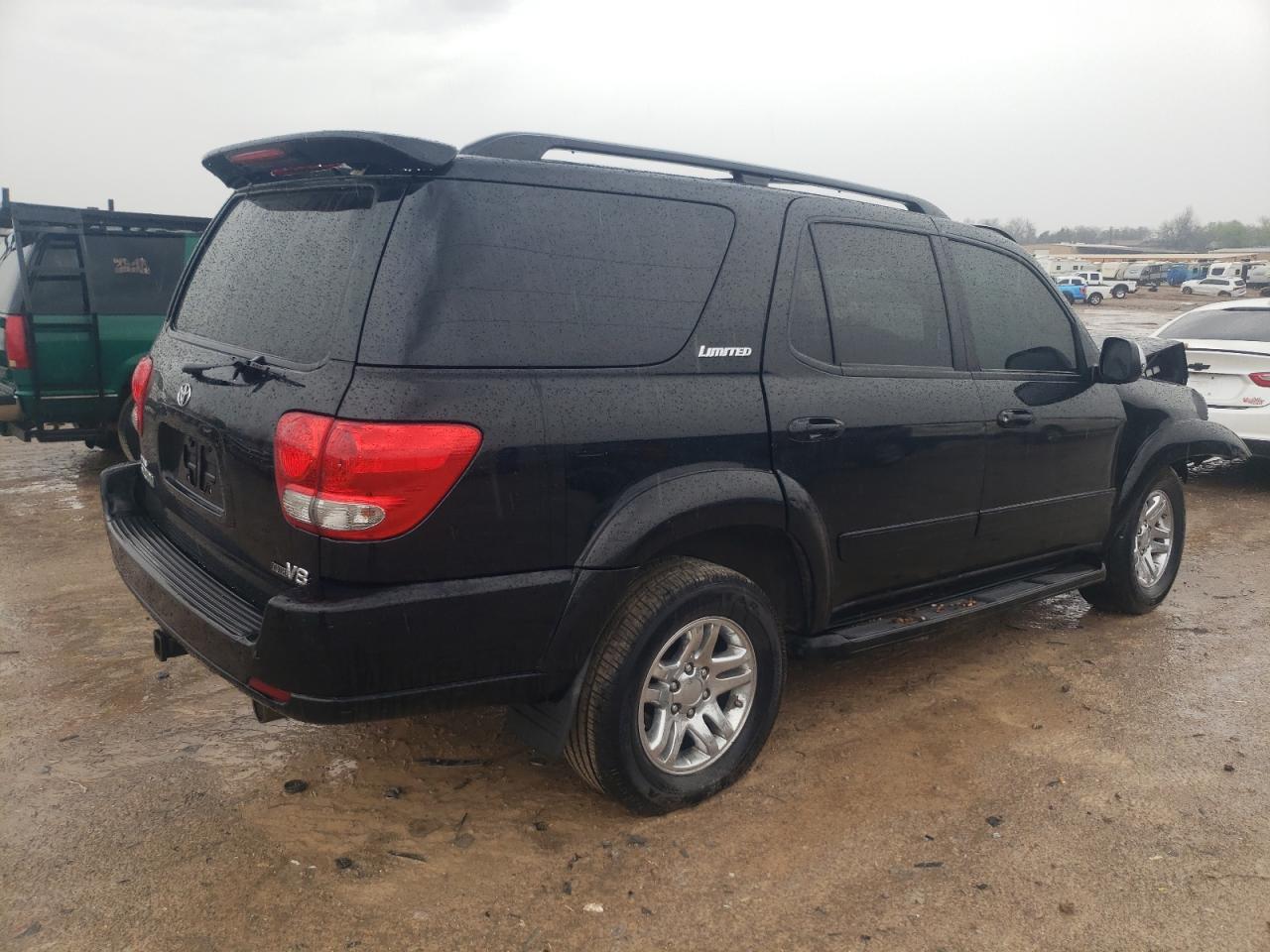 2007 Toyota Sequoia VIN 5TDZT38A87S293392 Copart auction photo, front end / minor dent/scratches damage thumbnail 3