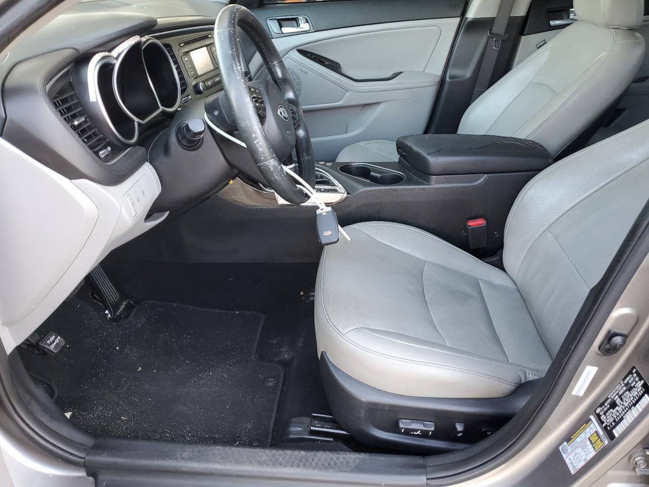 2015 KIA Optima VIN 5XXGN4A77FG437861 Copart auction photo, rear end / side damage thumbnail 7