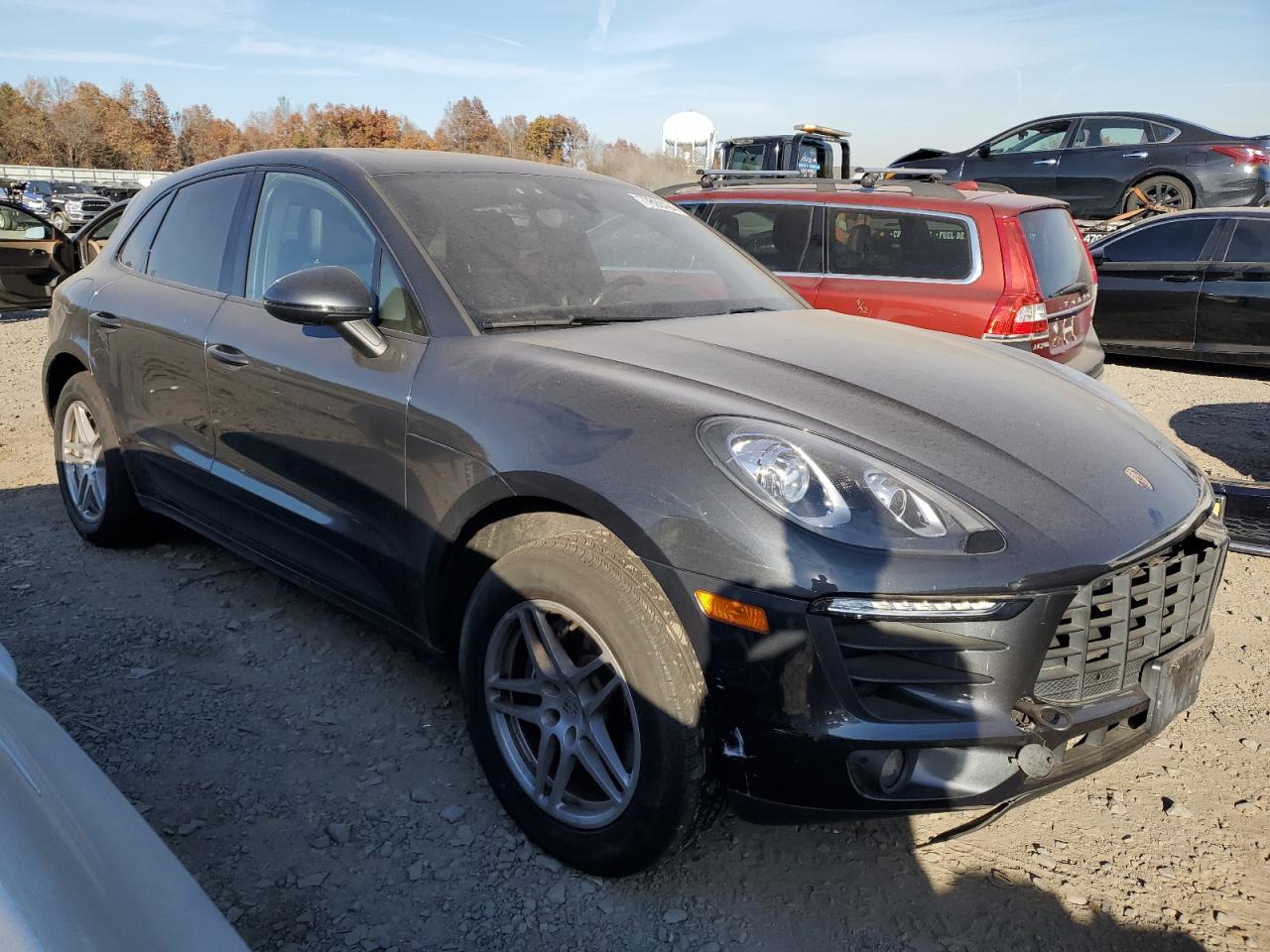 2017 Porsche Macan VIN WP1AA2A59HLB83849 Copart auction photo, front end / undercarriage damage thumbnail 4