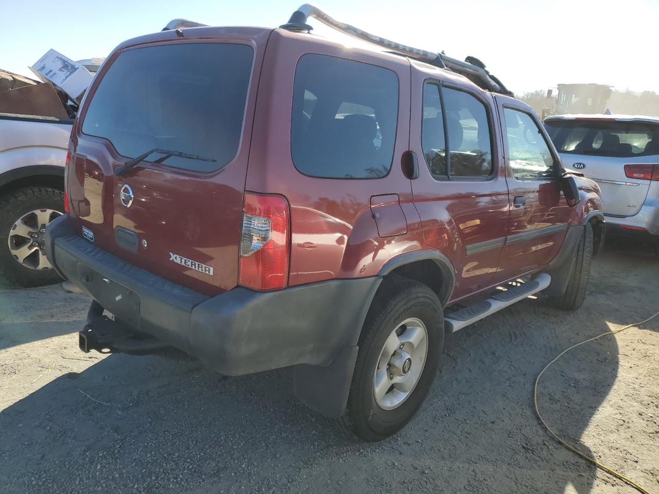 2004 Nissan XTerra VIN 5N1ED28T84C616923 Copart auction photo, top/roof damage thumbnail 3