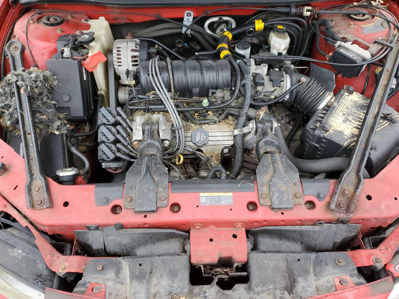 2003 Pontiac Grand Prix VIN 1G2WP52K63F127875 Copart auction photo, rear end damage thumbnail 11
