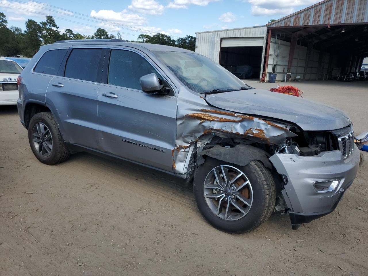 2020 Jeep Grand Cherokee VIN 1C4RJEAG8LC211978 Copart auction photo, front end damage thumbnail 4