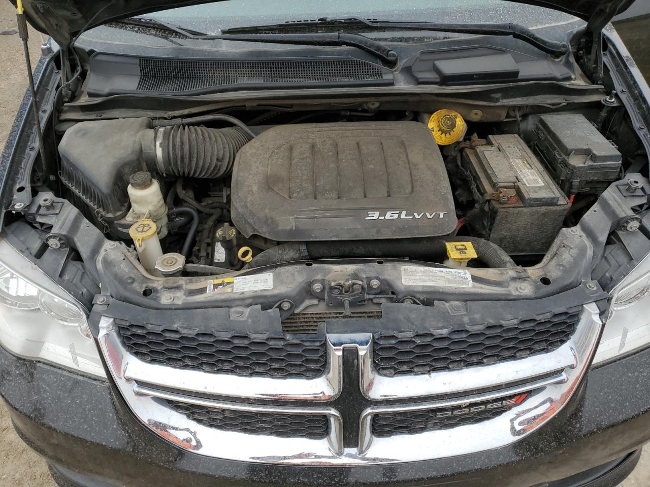 2017 Dodge Caravan VIN 2C4RDGCG0HR700079 Copart auction photo, mechanical damage thumbnail 12