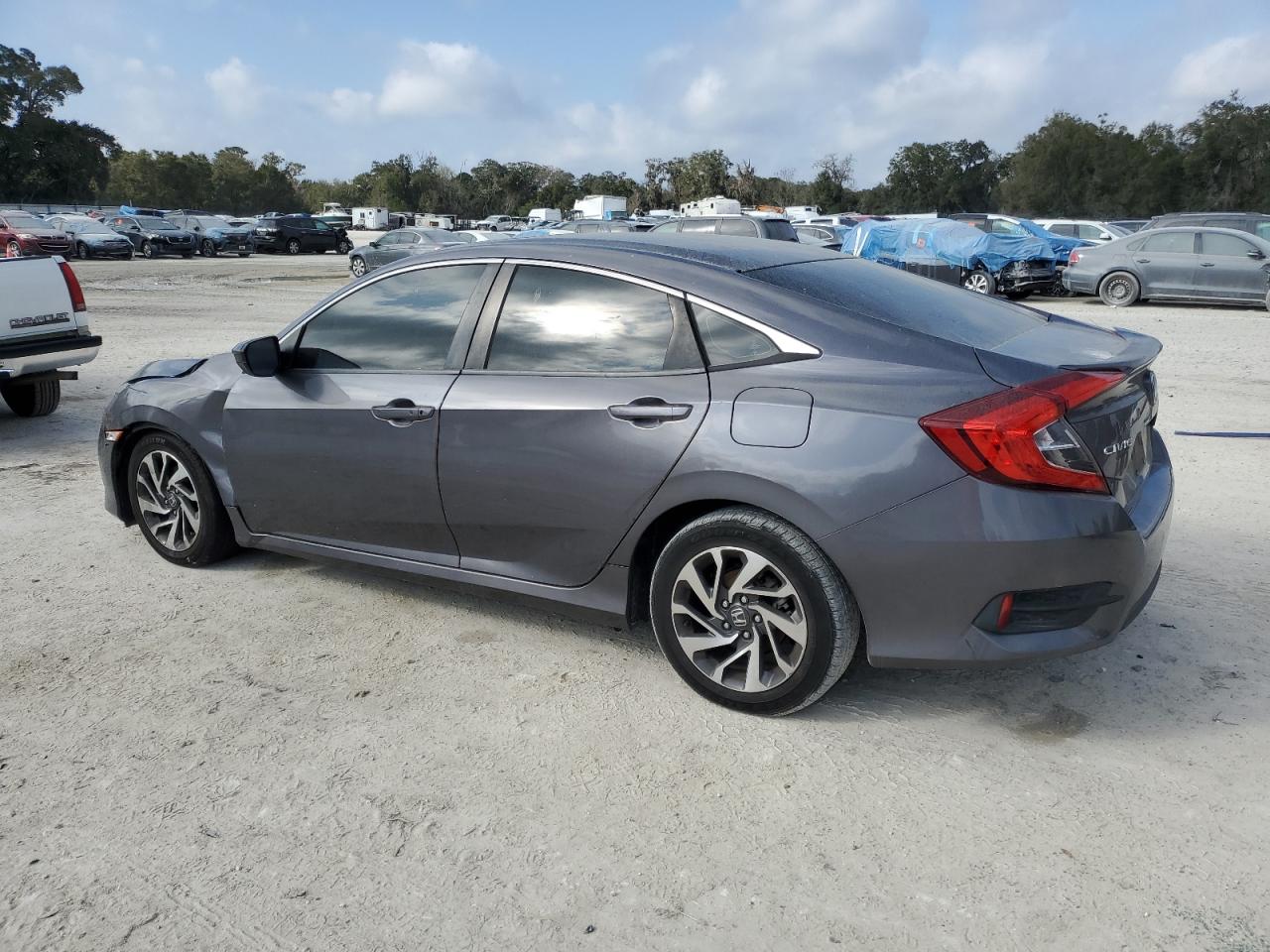 2016 Honda Civic VIN 2HGFC2F77GH500729 Copart auction photo, front end / minor dent/scratches damage thumbnail 2