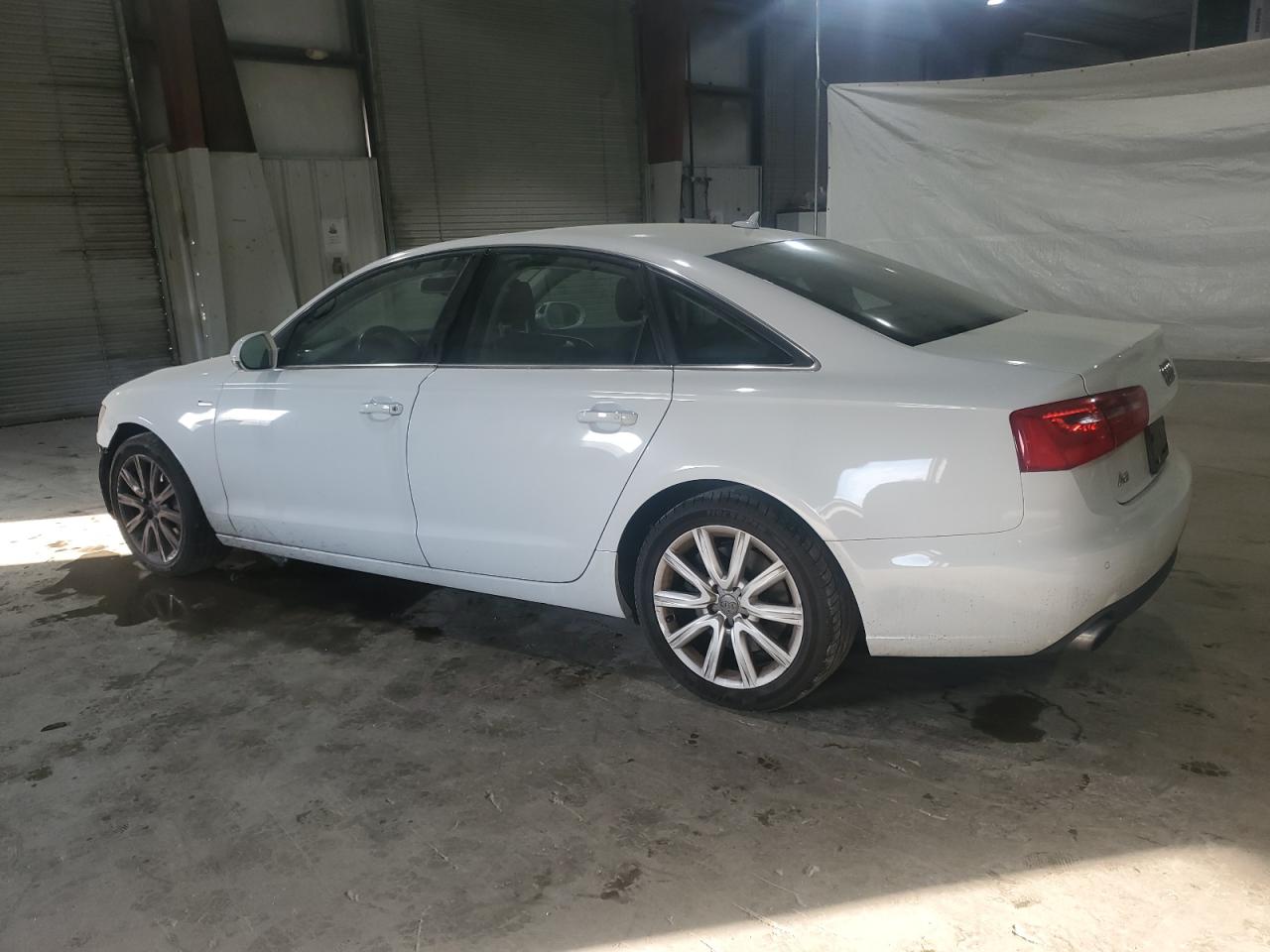 2014 Audi A6 VIN WAUFGAFC5EN042491 Copart auction photo, front end damage thumbnail 2