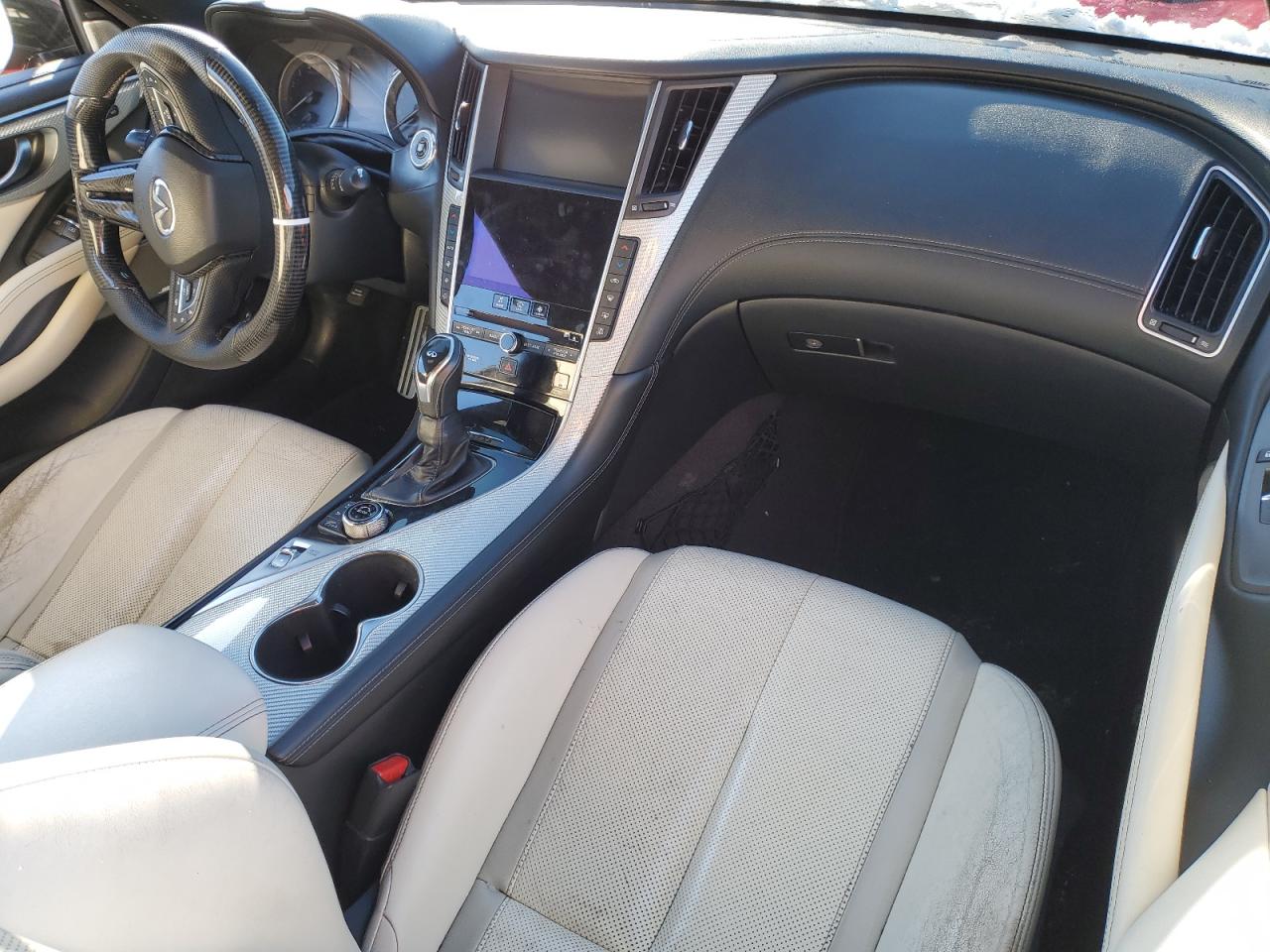 2017 Infiniti Q60 VIN JN1FV7EL1HM701130 Copart auction photo, missing/altered vin / minor dent/scratches damage thumbnail 8
